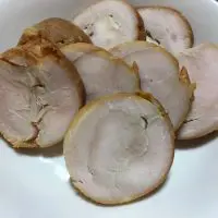 燻製鳥ハムの完成