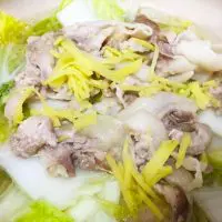 プロレスファン絶賛の「菊タローちゃんこ」　生姜たっぷりで寒い季節にぴったり