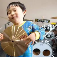 初めて自分のシンバルを購入し開封した直後の写真