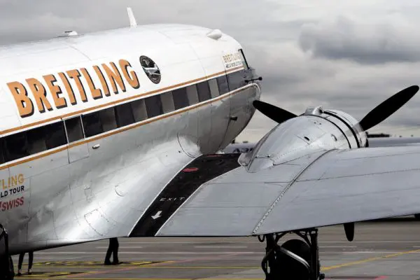 ブライトリングBREITLING DC-3 WORLD TOUR ボストンバッグ