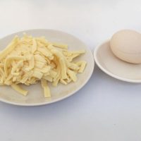 チーズエッグの材料