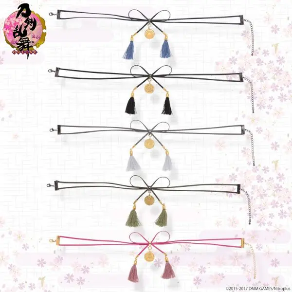 刀剣乱舞』刀剣男士5振りイメージの本革製チョーカー登場 | おたくま