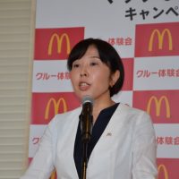 日本マクドナルド人事本部本部長の長敦子さん