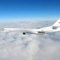 ロシアのTu-160（(c) MoD Crown copyright 2018）