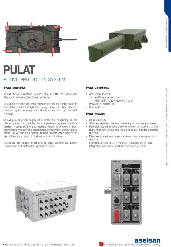 PULATのシステム解説（Image：ASELSAN）