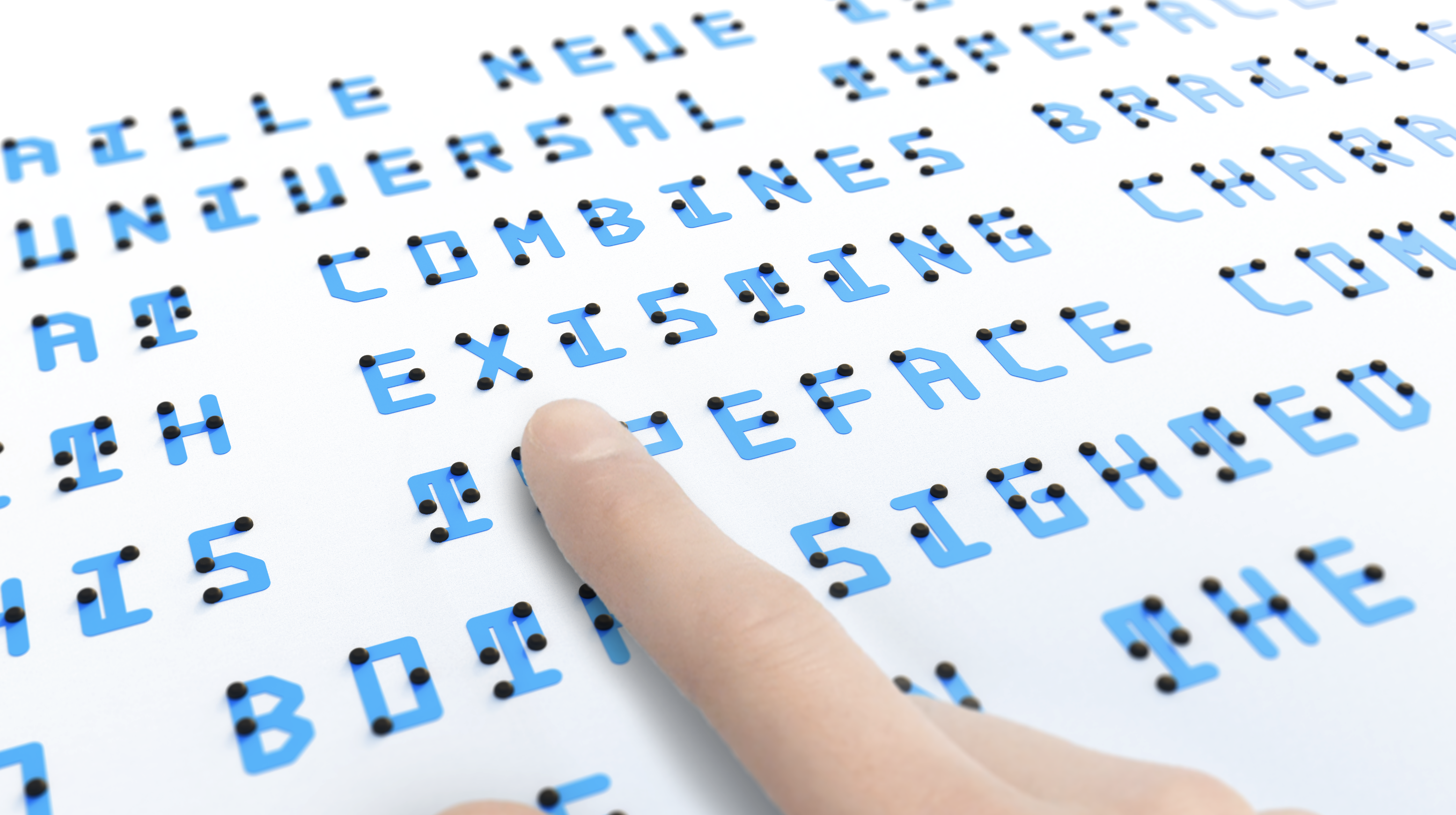晴眼者も、視覚障害者も。ニュータイプのユニバーサル点字フォント「Braille Neue」開発者に聞く