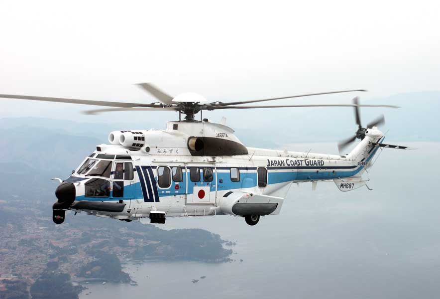 海上保安庁がH225ヘリコプターを2機追加発注　計15機体制に