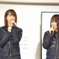 トークする土生さんと菅井さん