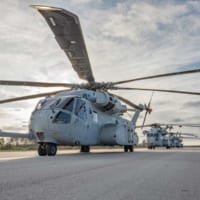 CH-53Kの複合材料製7翅ローター