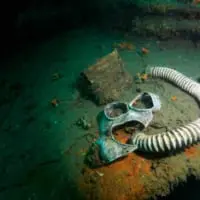戦艦「陸奥」の防毒面