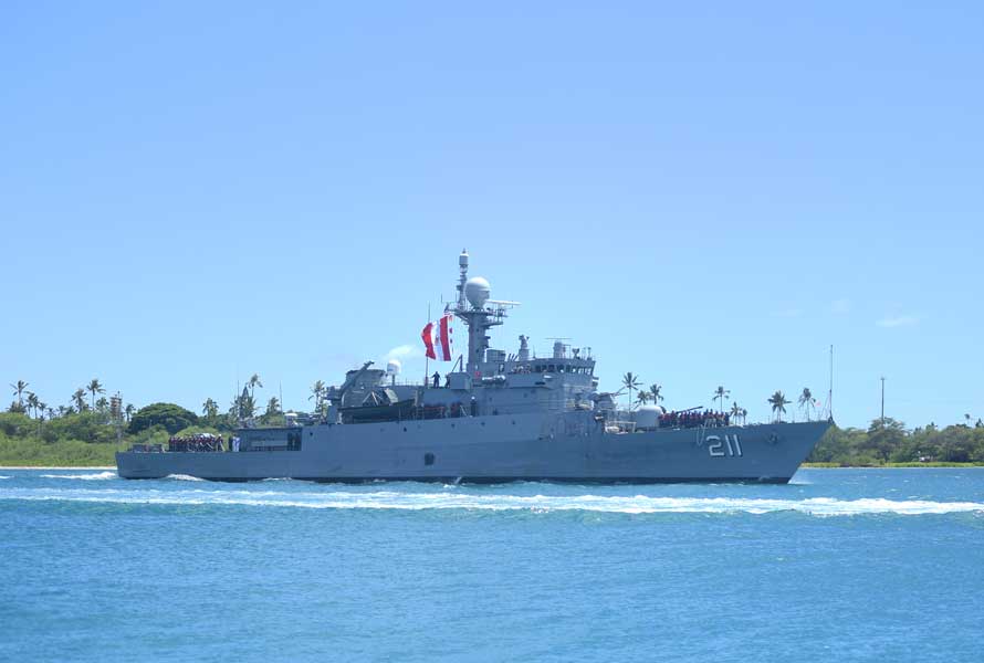 ペルー海軍の哨戒艦フェレ(PM-211)
