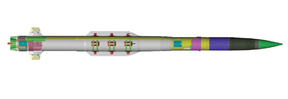 PAC-3 MSEの構造（Image：Lockheed Martin）