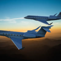 G500（手前）とG600（奥）（Image：Gulfstream）