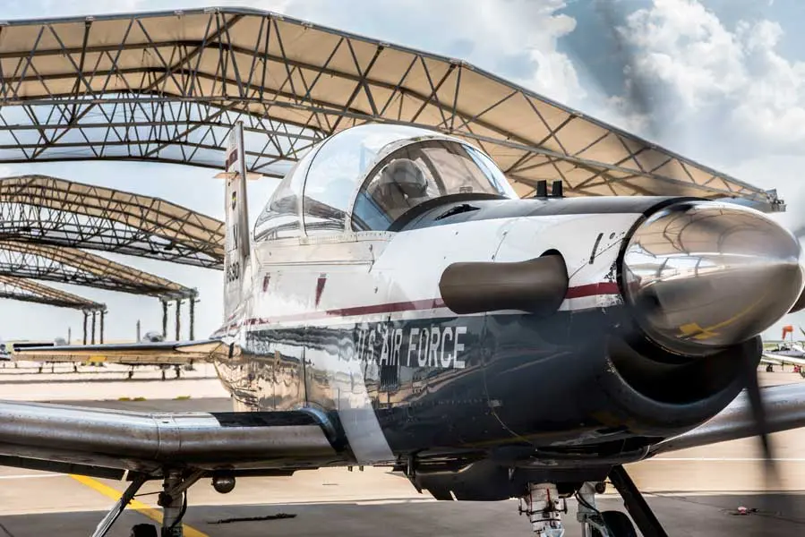 アメリカ空軍のT-6