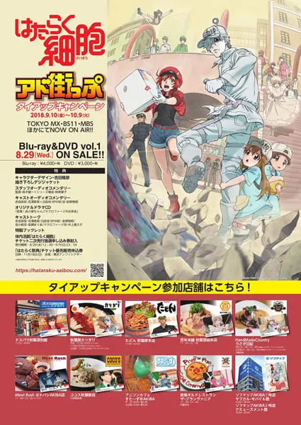 はたらく細胞 はしっ 深瀬 ポストカード