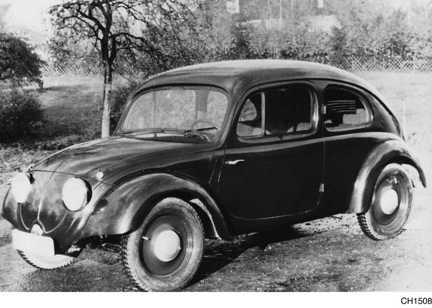 1935年の試作車（VW3）