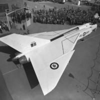 アブロCF-105アロー1号機の完成披露式典の様子（Photo：RCAF）