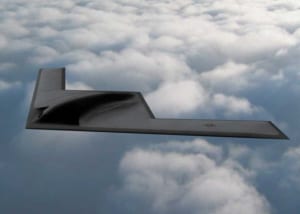 B-21の完成予想図（画像：Northrop Grumman）