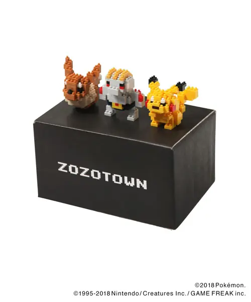 ZOZOTOWNにピカチュウ・イーブイ・ゴーリキーnanoblockセットなど「ポケットモンスター」グッズ登場 | おたくま経済新聞