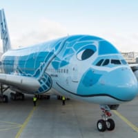 全日空のA380「FLYING HONU」1号機（画像：AIRBUS）