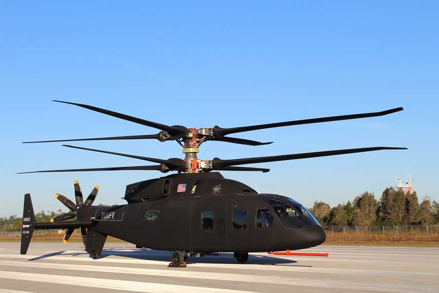 シコルスキーとボーイングが共同開発した次世代軍用ヘリコプター「SB＞1ディファイアント」を公開