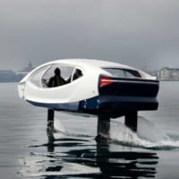 水中翼船の水上タクシー「BubbleTaxi」（画像：SeaBubbles）