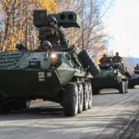 ノルウェーでのLAV（画像：USMC）