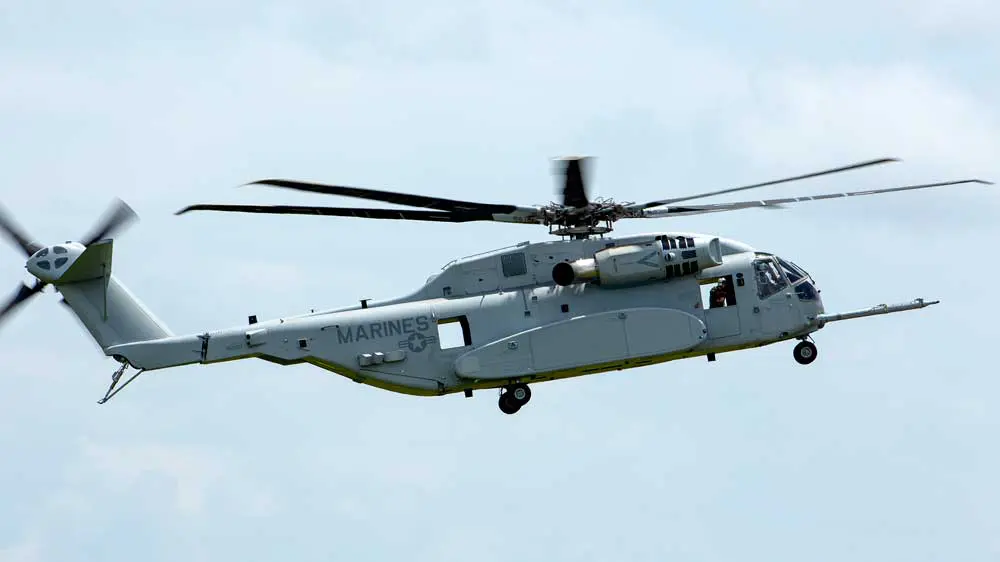 アメリカ海兵隊の新型輸送ヘリCH-53Kの第2・3期低率生産承認 13