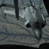 作戦中に空中給油を受けるF-35A（Image：USAF）