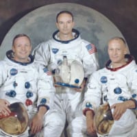 アポロ11号乗組員、左からアームストロング、コリンズ、オルドリンの各氏（Image：NASA）