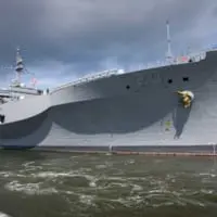 アメリカの揚陸指揮艦マウント・ホイットニー（Image：U.S.Navy）