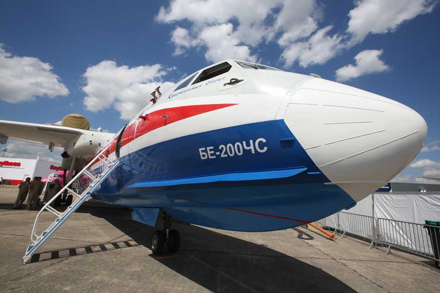 チリがロシアBe-200ES飛行艇を追加発注　インドも旅客型に興味