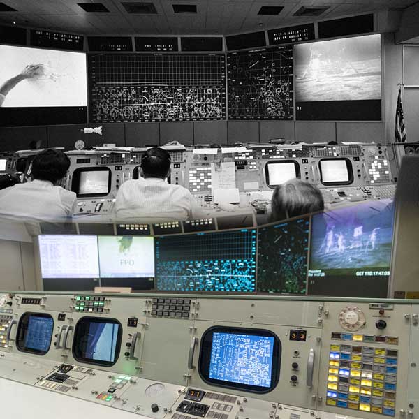 アポロ11号月着陸50周年　NASAが当時のミッション・コントロールを修復して公開