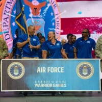 アメリカ空軍チームの入場（Image:U.S. Department of Defense）