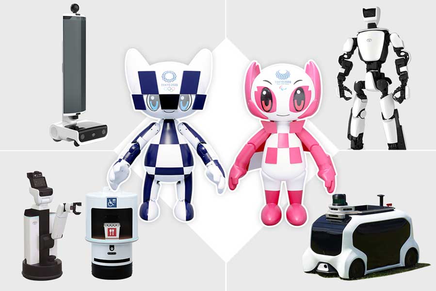 トヨタがオリンピック・パラリンピックのサポートロボット発表
