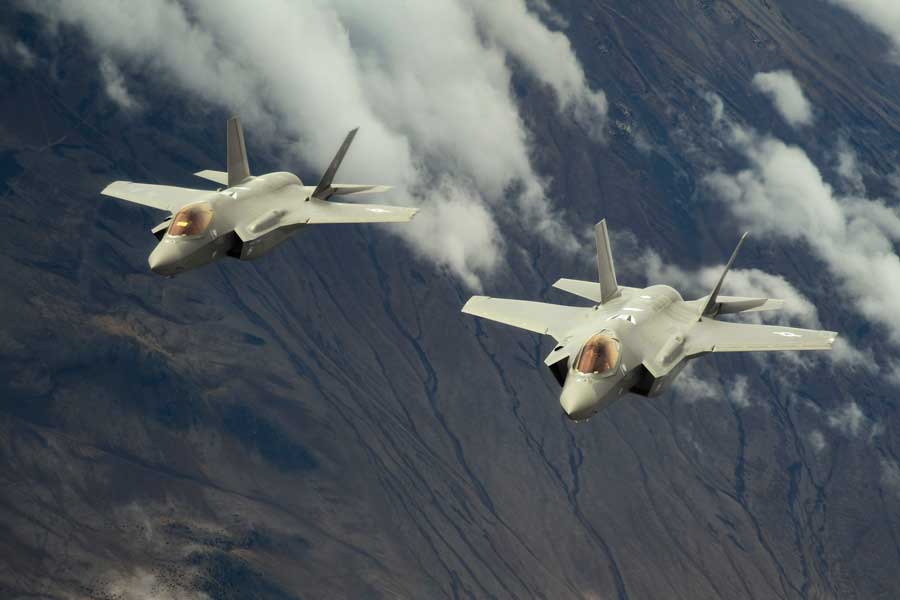 アメリカ空軍F-35　7年早く自動地表面衝突回避装置の実装開始