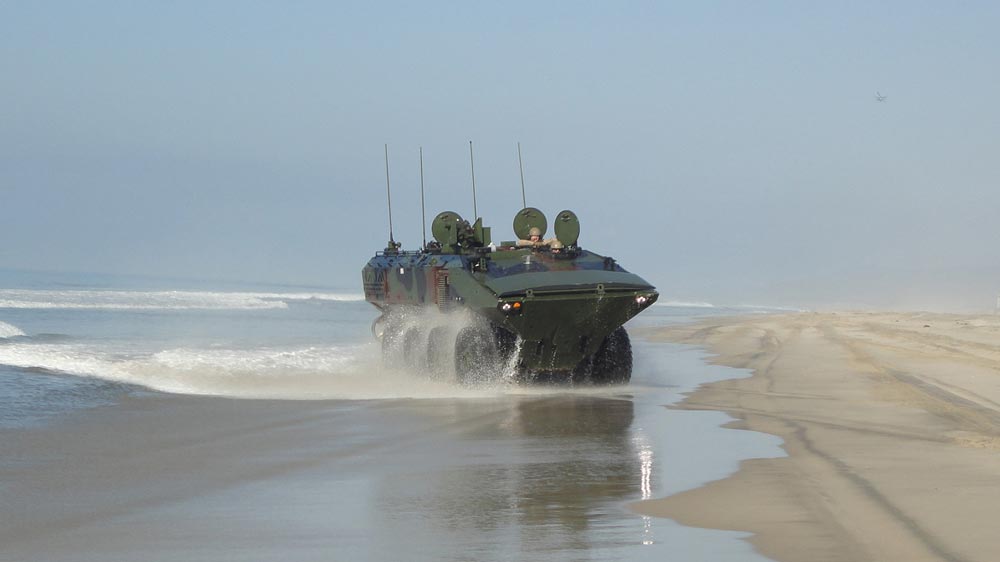 アメリカ海兵隊　新型水陸両用車ACVを追加発注