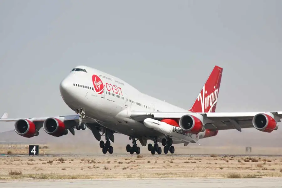B747 400 ヴァージンオービット ヴァージン・オービット、ボーイング747からのロケット