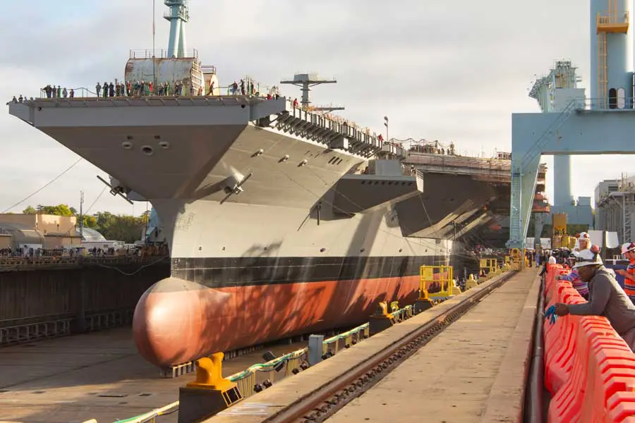米海軍　最新鋭原子力空母CVN79　ジョン・F・ケネディ　チャレンジコイン US Navy's Future Supercarrier USS John F. Kennedy (CVN 79