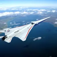 X-59 QueSSTのイメージ図（Image：Lockheed Martin）