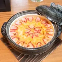 いちごのグラタン