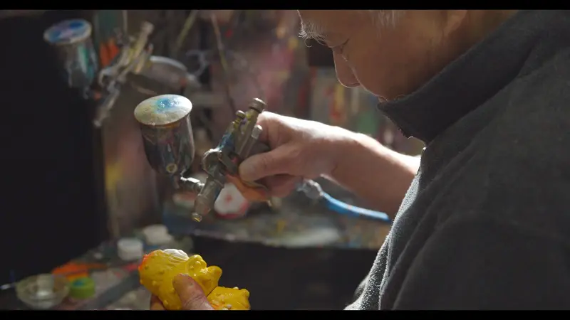 ソフビの巨匠とフォルクスワーゲンがコラボ 渾身のオリジナルソフビ