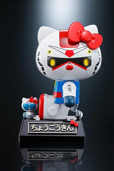 キティちゃんコラボ　ガンダム&シャアザク ザクII/シャア専用ザクIIとキティが合体、ハローキティ×ガンダム