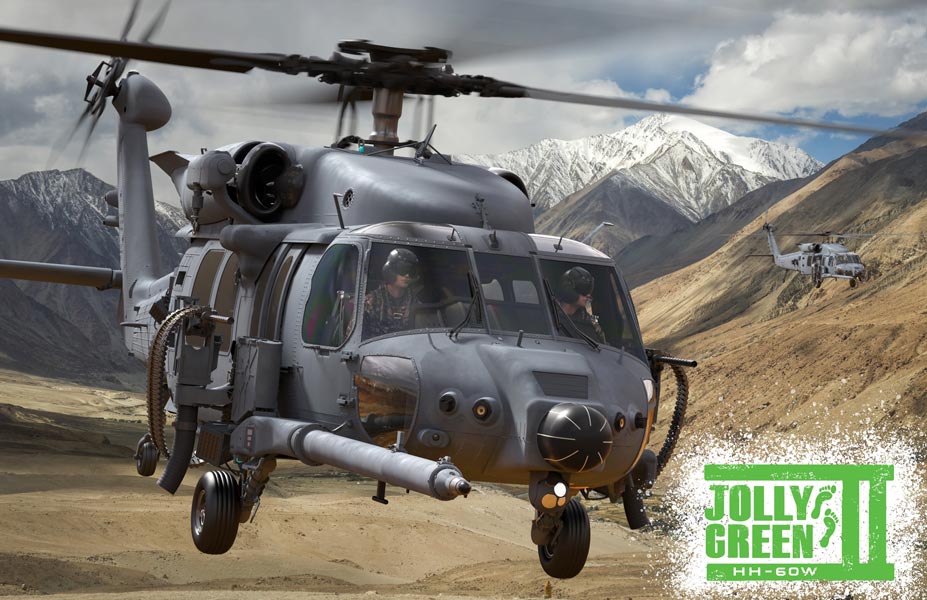 アメリカ空軍　新型救難ヘリコプターHH-60Wを「ジョリーグリーンII」と命名