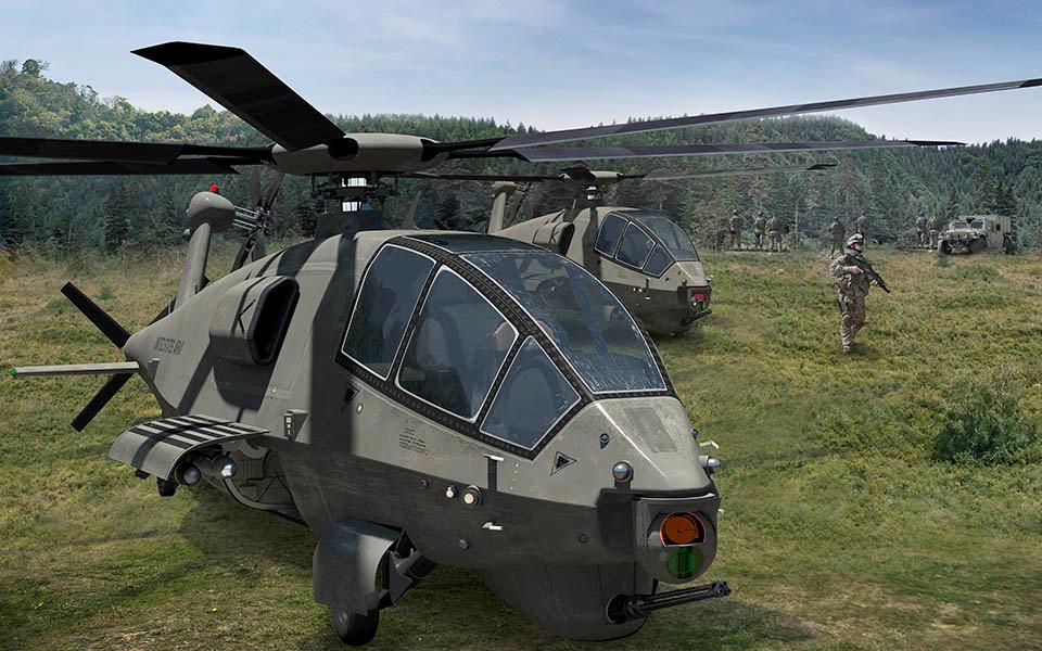 ボーイング　アメリカ陸軍次期軽攻撃偵察ヘリコプター試作機のデザイン公開