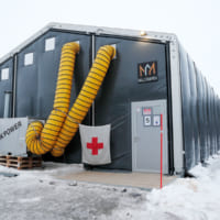 医療テント（Image：ノルウェー国防省）