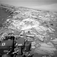 グリーンヒュー・ペディメント登頂時の画像（Image：NASA／JPL-Caltech／MSSS）
