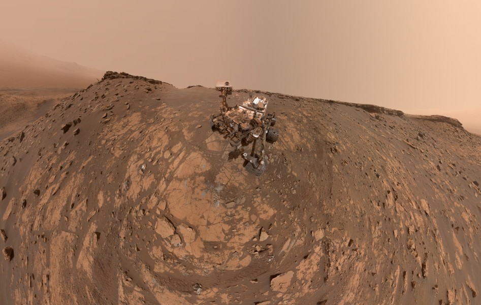 NASA　火星探査車キュリオシティ最新の「自撮り」を公開