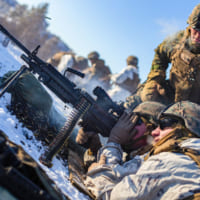 M240を撃つアメリカ海兵隊員（Image：USMC）