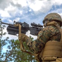 M320A1を装着したM4カービンを構える海兵隊員（Image：USMC）